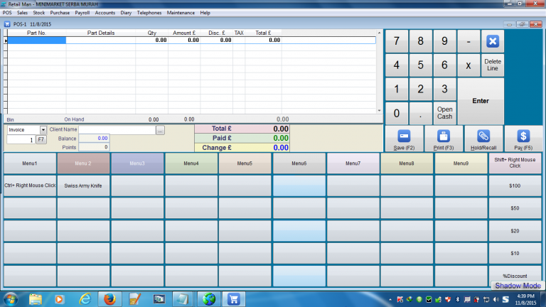 Retail Point of Sale Software